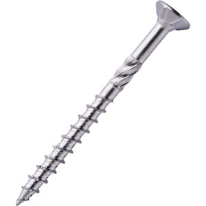 Profi Spanplattenschraube Edelstahl C1 5,0 x 60 mm Senkkopf Teilgewinde Kerbspitze IVZ T-Profil TX