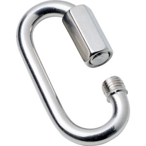 Kettenschnellverschluss 6 mm 7 Stk. Edelstahl