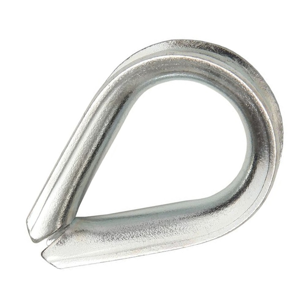16 Stk. Kausche 4mm Edelstahl