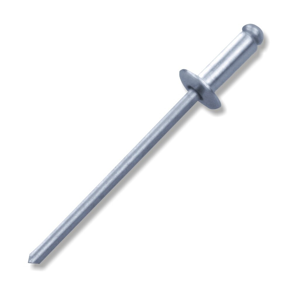Blindniete 4,8x10 mm Aluminium A-Form Flachkopf Popniete