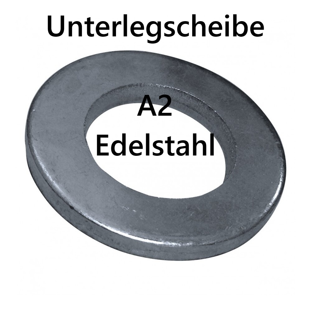 Unterlegscheibe M12 aus A2 Edelstahl